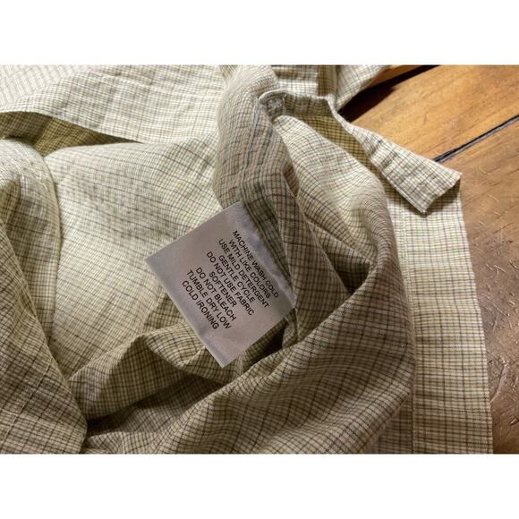 Simms Core3 Fishing Shirt Mens XL Beige Plaid Short Sleeve Button Up Vented - Picture 7 of 9